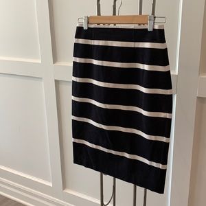 Black and White Pencil Skirt with some stretch
